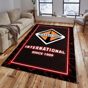 International Harvester Rug, All Over Print Carpet For International Harvester Lovers CAR15003142512 - Red