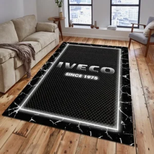 Iveco Rug, All Over Print Carpet For Iveco Lovers CAR15003142514 - Grey