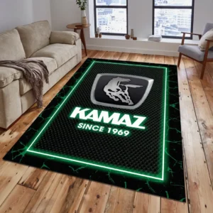 Kamaz Rug, All Over Print Carpet For Kamaz Lovers CAR15003142516 - Green