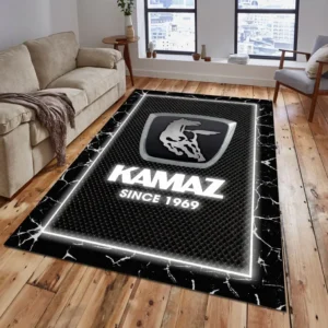 Kamaz Rug, All Over Print Carpet For Kamaz Lovers CAR15003142516 - Grey