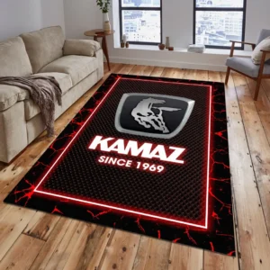 Kamaz Rug, All Over Print Carpet For Kamaz Lovers CAR15003142516 - Red