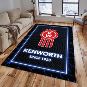 Kenworth Rug, All Over Print Carpet For Kenworth Lovers CAR15003142517 - Blue
