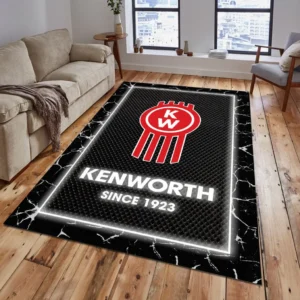 Kenworth Rug, All Over Print Carpet For Kenworth Lovers CAR15003142517 - Grey