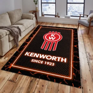 Kenworth Rug, All Over Print Carpet For Kenworth Lovers CAR15003142517 - Orange