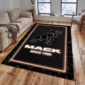 Mack Trucks Rug, All Over Print Carpet For Mack Trucks Lovers CAR15003142518 - Brown