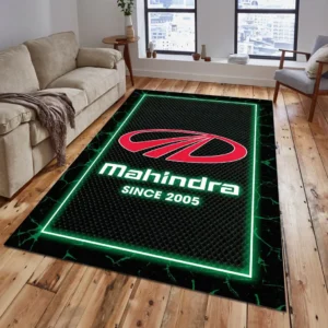 Mahindra Rug, All Over Print Carpet For Mahindra Lovers CAR15003142519 - Green