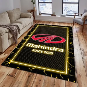 Mahindra Rug, All Over Print Carpet For Mahindra Lovers CAR15003142519 - Yelloư