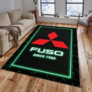 Mitsubishi Fuso Rug, All Over Print Carpet For Mitsubishi Fuso Lovers CAR15003142522 - Green