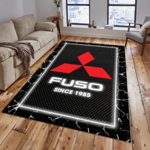 Mitsubishi Fuso Rug, All Over Print Carpet For Mitsubishi Fuso Lovers CAR15003142522 - Grey