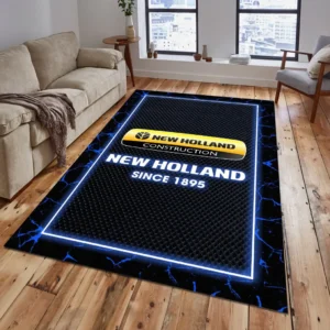 New Holland Rug, All Over Print Carpet For New Holland Lovers CAR15003142523 - Blue