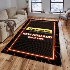 New Holland Rug, All Over Print Carpet For New Holland Lovers CAR15003142523 - Orange