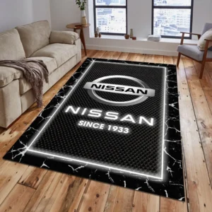 Nissan Rug, All Over Print Carpet For Nissan Lovers CAR15003142524 - Grey