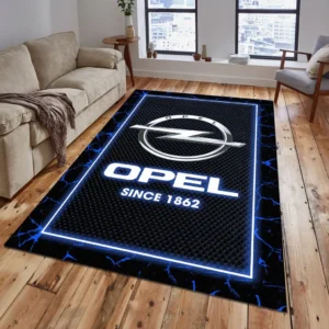 Opel Rug, All Over Print Carpet For Opel Lovers CAR15003142525 - Blue