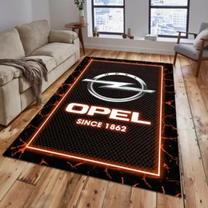 Opel Rug, All Over Print Carpet For Opel Lovers CAR15003142525 - Orange