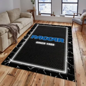 Paccar Rug, All Over Print Carpet For Paccar Lovers CAR15003142526 - Grey