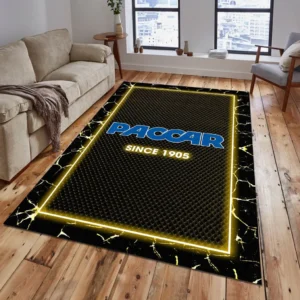 Paccar Rug, All Over Print Carpet For Paccar Lovers CAR15003142526 - Yelloư