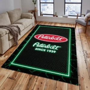 Peterbilt Rug, All Over Print Carpet For Peterbilt Lovers CAR15003142527 - Green