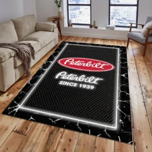 Peterbilt Rug, All Over Print Carpet For Peterbilt Lovers CAR15003142527 - Grey