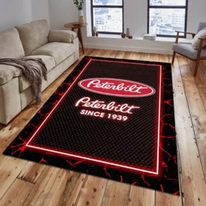 Peterbilt Rug, All Over Print Carpet For Peterbilt Lovers CAR15003142527 - Red