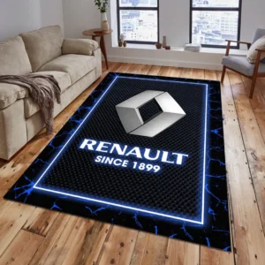 Renault Rug, All Over Print Carpet For Renault Lovers CAR15003142529 - Blue