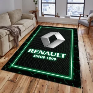 Renault Rug, All Over Print Carpet For Renault Lovers CAR15003142529 - Green