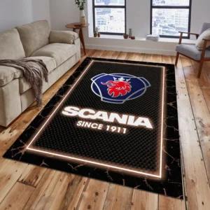 Scania Rug, All Over Print Carpet For Scania Lovers CAR15003142530 - Brown