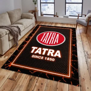 Tatra Rug, All Over Print Carpet For Tatra Lovers CAR15003142532 - Orange
