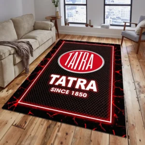 Tatra Rug, All Over Print Carpet For Tatra Lovers CAR15003142532 - Red
