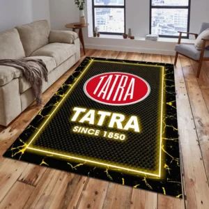 Tatra Rug, All Over Print Carpet For Tatra Lovers CAR15003142532 - Yelloư