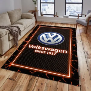 Volkswagen Rug, All Over Print Carpet For Volkswagen Lovers CAR15003142534 - Orange