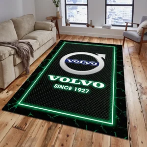 Volvo Rug, All Over Print Carpet For Volvo Lovers CAR15003142535 - Green