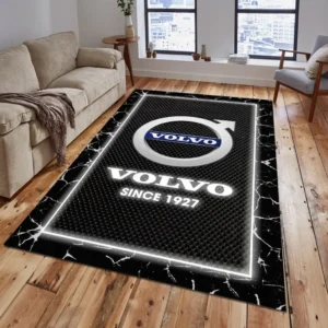 Volvo Rug, All Over Print Carpet For Volvo Lovers CAR15003142535 - Grey