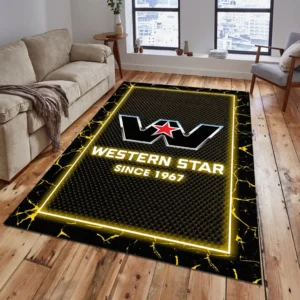 Western Star Rug, All Over Print Carpet For Western Star Lovers CAR15003142536 - Yelloư