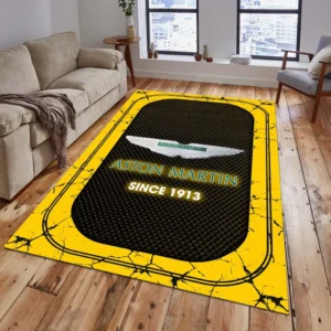 Aston Martin Rug, All Over Print Carpet For Aston Martin Lovers CAR15203142501 - Yelloư