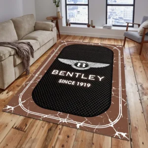Bentley Rug, All Over Print Carpet For Bentley Lovers CAR15203142503 - Brown
