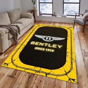 Bentley Rug, All Over Print Carpet For Bentley Lovers CAR15203142503 - Yelloư