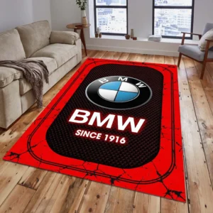 BMW Car Rug, All Over Print Carpet For BMW Car Lovers CAR15203142504 - Red