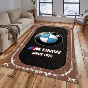 BMW M Car Rug, All Over Print Carpet For BMW M Car Lovers CAR15203142505 - Brown