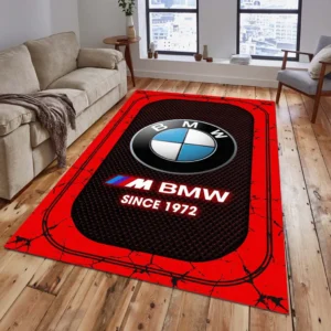 BMW M Car Rug, All Over Print Carpet For BMW M Car Lovers CAR15203142505 - Red