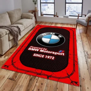 BMW Motorsport Rug, All Over Print Carpet For BMW Motorsport Lovers CAR15203142506 - Red