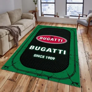 Bugatti Rug, All Over Print Carpet For Bugatti Lovers CAR15203142507 - Green