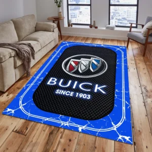 Buick Rug, All Over Print Carpet For Buick Lovers CAR15203142508 - Blue