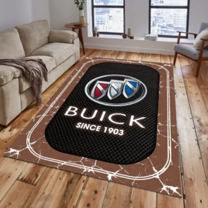 Buick Rug, All Over Print Carpet For Buick Lovers CAR15203142508 - Brown