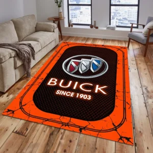 Buick Rug, All Over Print Carpet For Buick Lovers CAR15203142508 - Orange