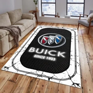 Buick Rug, All Over Print Carpet For Buick Lovers CAR15203142508 - White