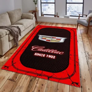 Cadillac Rug, All Over Print Carpet For Cadillac Lovers CAR15203142509 - Red