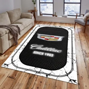 Cadillac Rug, All Over Print Carpet For Cadillac Lovers CAR15203142509 - White