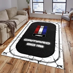 Chevrolet Camaro Rug, All Over Print Carpet For Chevrolet Camaro Lovers CAR15203142510 - White
