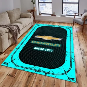 Chevrolet Rug, All Over Print Carpet For Chevrolet Lovers CAR15203142512 - Cyan