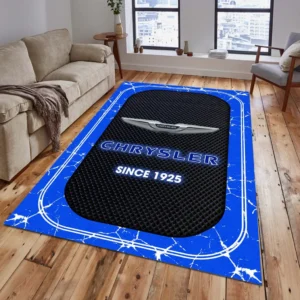 Chrysler Rug, All Over Print Carpet For Chrysler Lovers CAR15203142513 - Blue